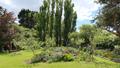 An expansive view of the Halfway Heritage House Gardens.