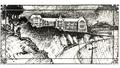 Drawing of Victoria University of Wellington's Kelburn Campus
