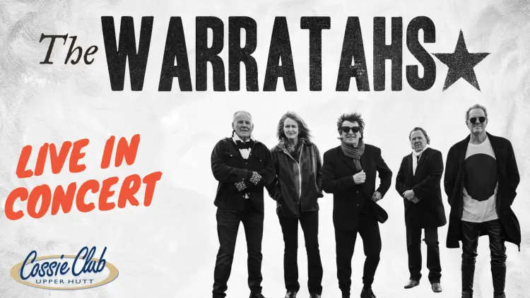 Image reading The Warratahs live in concert Cossie Club Upper Hutt