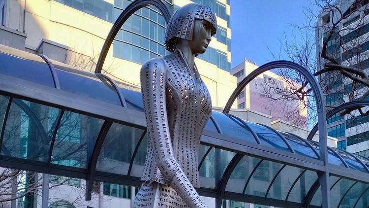 Katherine Mansfield Statue