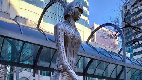 Katherine Mansfield Statue