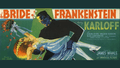 Movie poster of the Bride of Frankenstein