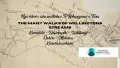 Text on a map, reading "Ngā hikou o āku waiheke o Te Whanganui a Tara. The many walks of Wellingtons streams", paired with stream names