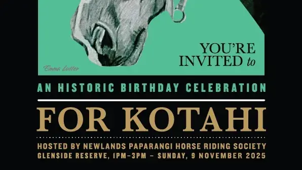 Banner image reading An Historic Birthday Celebration for Kotahi