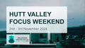 Text reading "Hutt Valley focus weekend, 2nd - 3rd November 2024. Wellington Heritage Festival, 26 Oct - 17 Nov 2024"