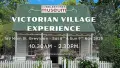 Victorian house with overlay text