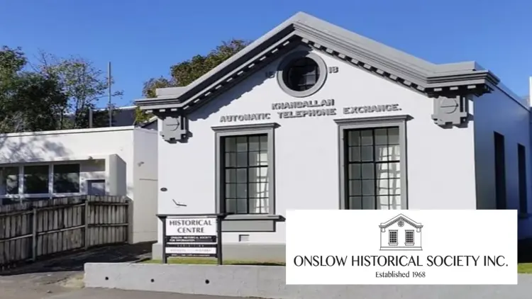 Exterior shot of the Khandallah Automatic Telephone Exchange