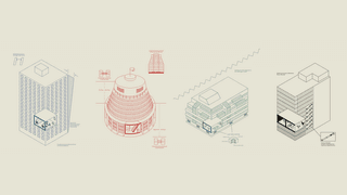 Illustration of 4 Wellington buildings