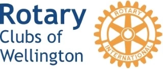 Logo of Rotary Clubs of Wellington