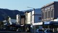 Exterior image of historic building facades located along a Petone street.