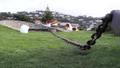 Park with anchor chain and seating