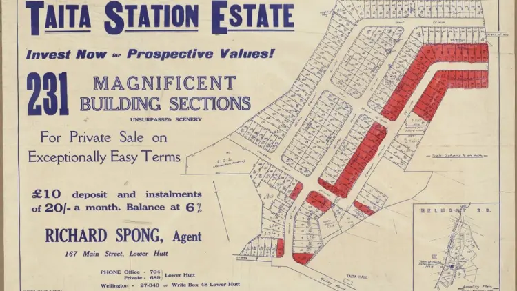 Building map of the Taita station estate