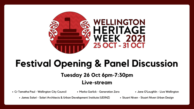 Banner reading Festival Opening & Panel Discussion