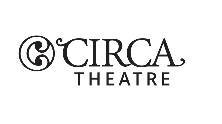 Text image of the Circa Theatre and logo on the left