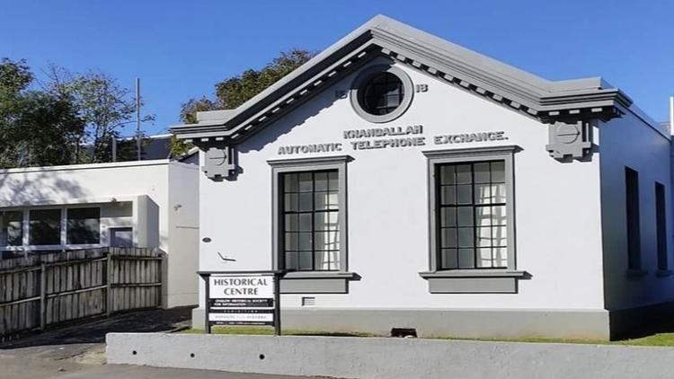 Exterior of Khandallah Automatic Telephone exchange