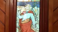 stained glass window