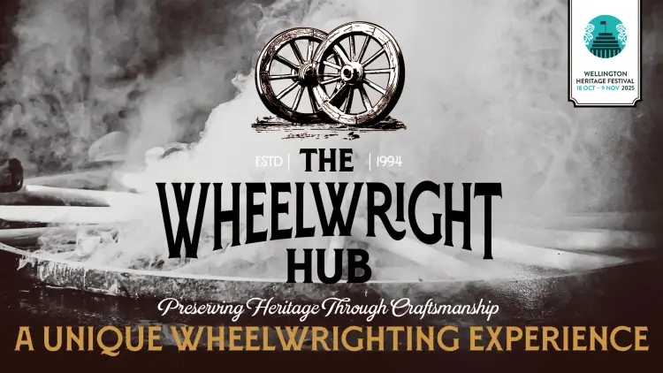 Wheelwright photograph with text imposed on top