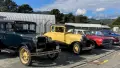 Colourful vintage cars