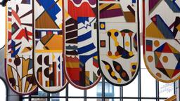 Banners in the Michael Fowler Centre